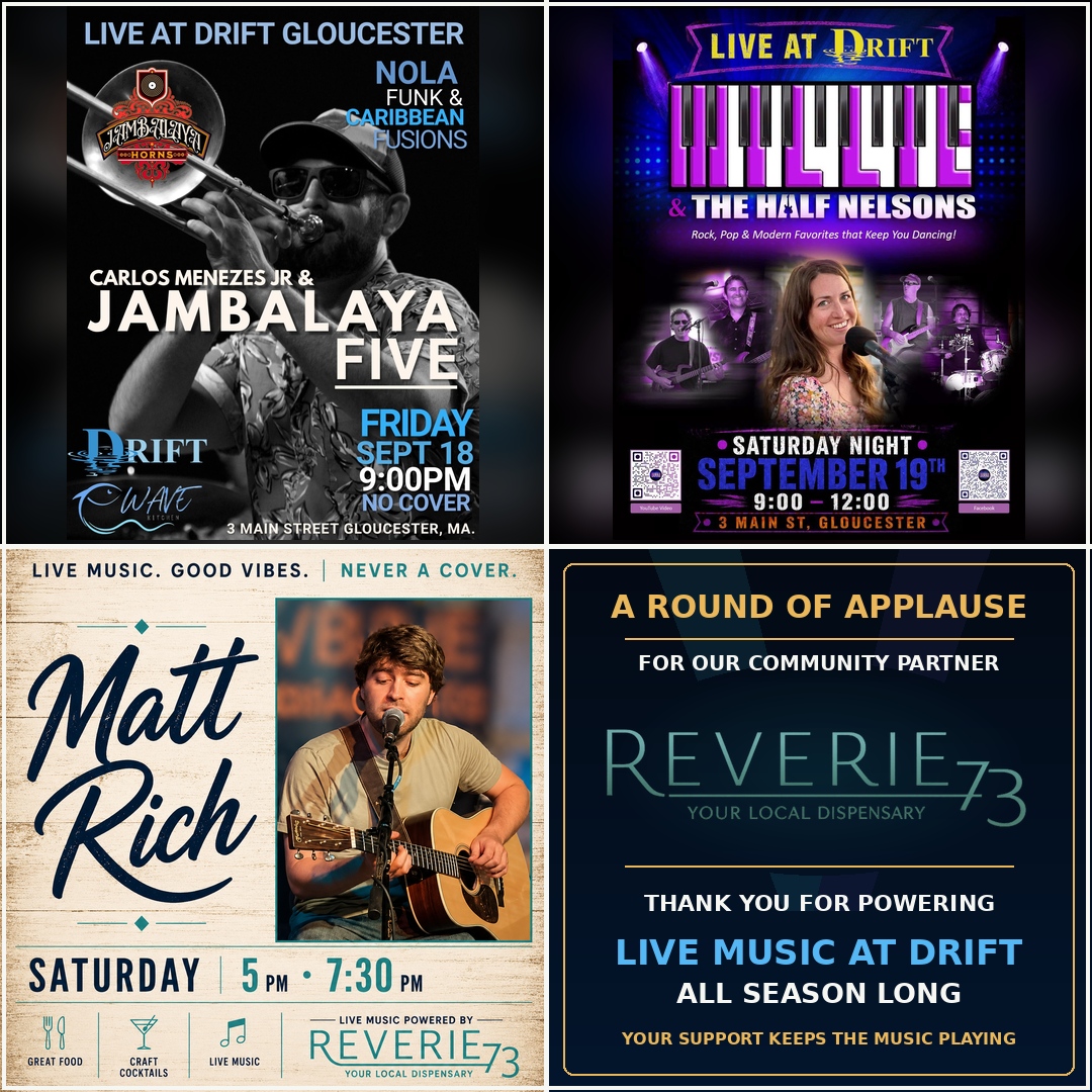 Weekend Music Line Up
